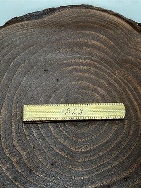 Vintage 1/20 12K GF Engraved Monogram Money Clip - Gold